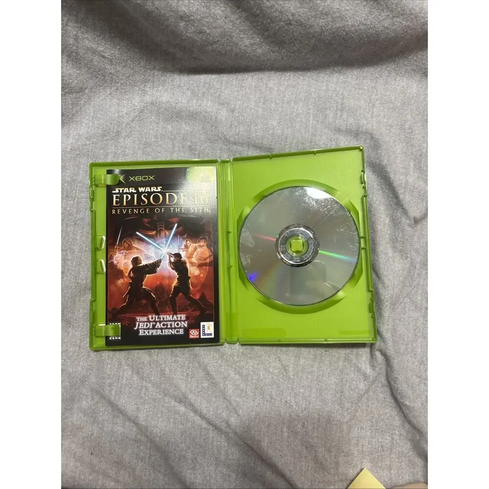 Star Wars: Episode III: Revenge of the Sith (Microsoft Xbox, 2005) Cib